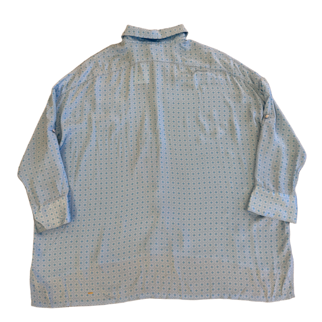 CHROME HEARTS ROLLING STONES 'SILK' BUTTON UP SHIRT