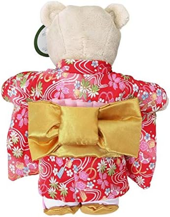 Starbucks Staba Plush Bearista Bear Bear Bear Boys Girls Japan Limited Japanese Kimono Hakama Crepe Ethnic Costume Black Apron Barista Asian (Girl) Birthday Gift