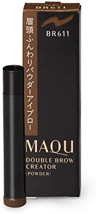 マキアージュ (MAQUILLAGE) ダブルブロークリエーター (パウダー) BR611 (カートリッジ) 0.3g | アイブロウ | パウダー(チップオンタイプ) | 眉メイク 眉毛 アイメイク ブラウン | 資生堂