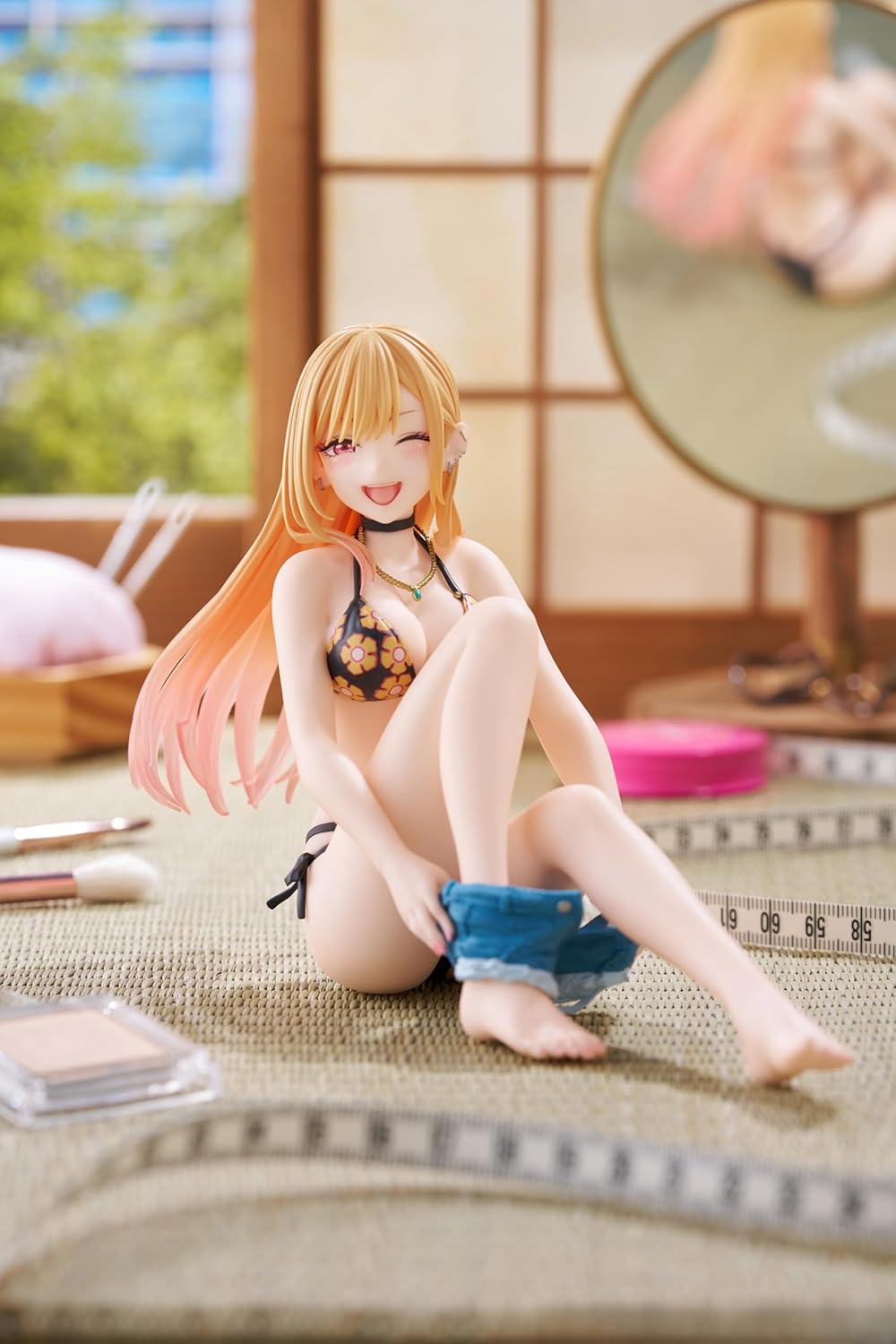 The Dress-Up Doll is Koisuru Desktop Cute Figure Umi Kitagawa ~Measuring Swimsuit Ver.~