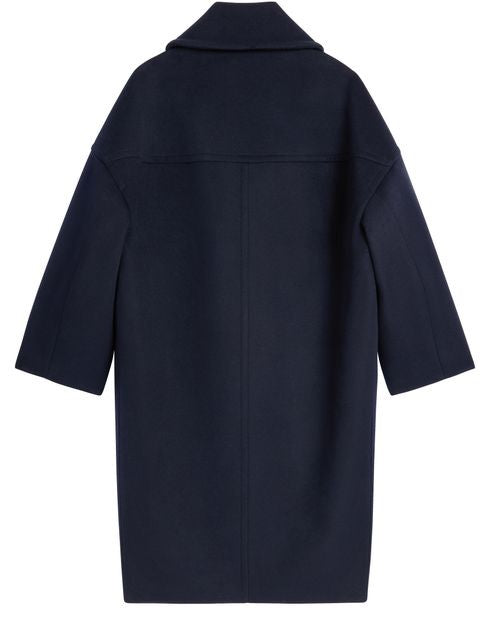 CELINE Long peacoat in wool felt - Image 2