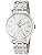 Seiko SARY143 Men's Wristwatch, Mechanical Mechanical Watch, White Dial, Power Reserve, Dual Curved Sapphire Glass, See-Through Back, Silver, Dial color - white, Mechanical Dual Curved Sapphire Glass