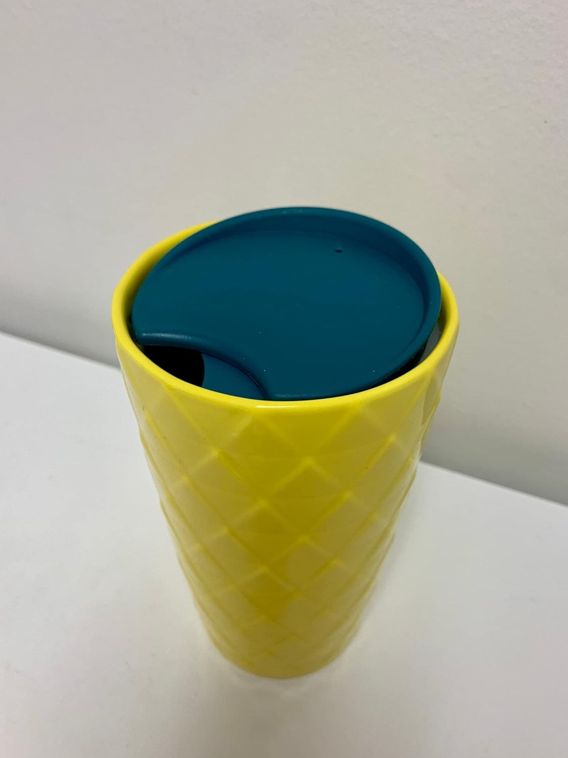 Starbucks Hawaii Collection - Vaso de cerámica de doble pared, 12 onzas, diseño de piña