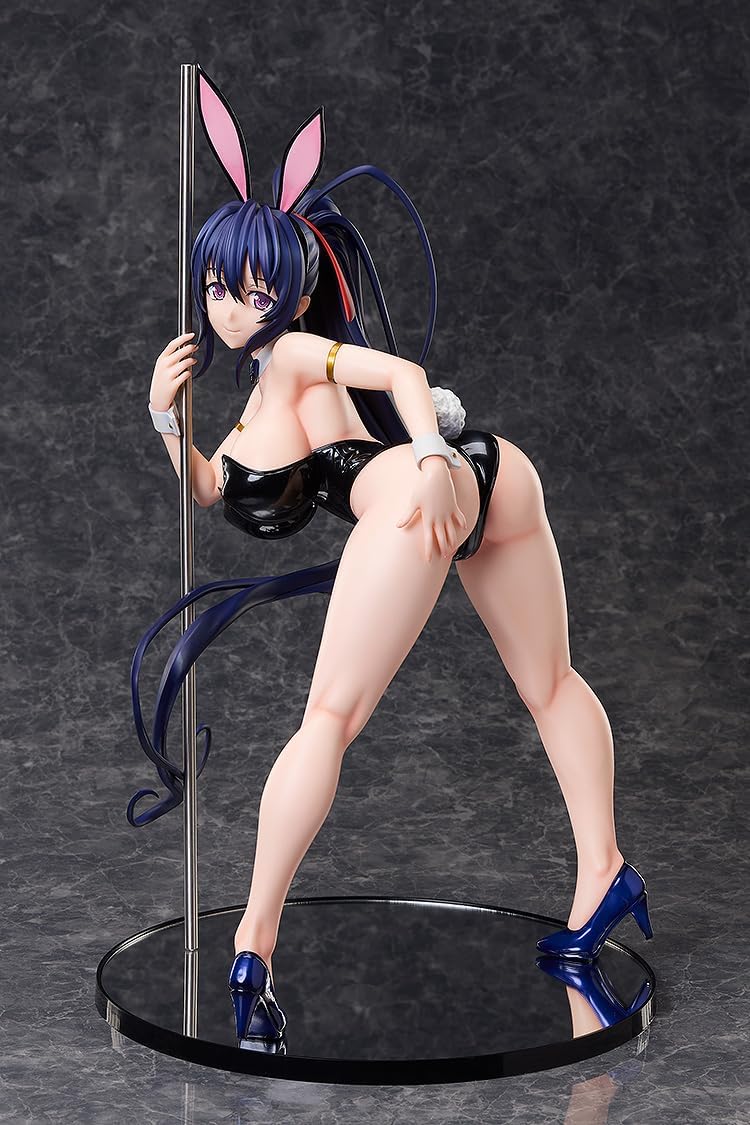 Freeing High School DxD Hero Himejima, Asuno Raw Foot Bunny Ver., 2nd Plastic Painted and Assembled Product, 1/4 Scale, Includes Exclusive Pedestal, Total Height Approx. 16.1 inches (410 mm), Includes