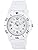 Citizen Q&Q Analog Solar Watch, Water Resistant to 10 ATM, Urethane Strap, white/white, Classic