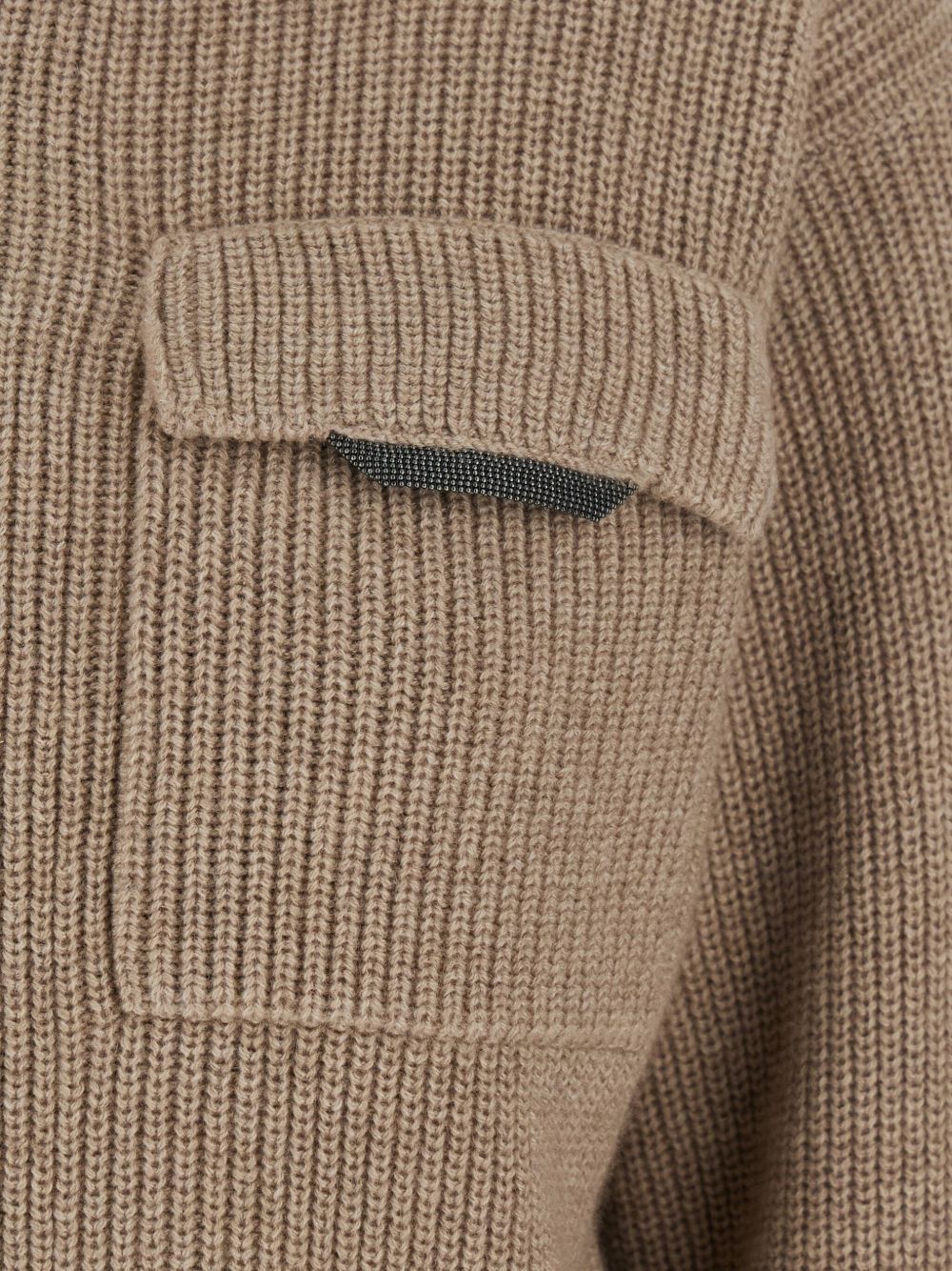 Brunello Cucinelli Cashmere Zipped Cardigan - Image 2