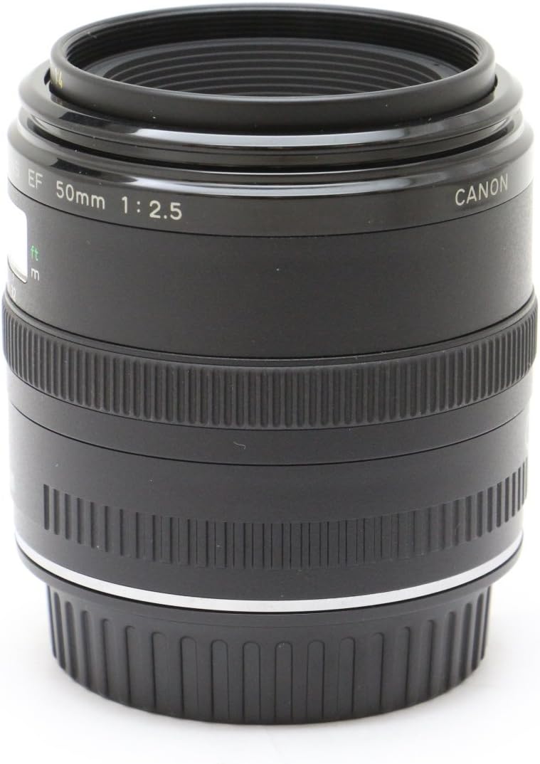 Canon EF 50mm f/2.5 Compact Macro SLR Macro lens Black