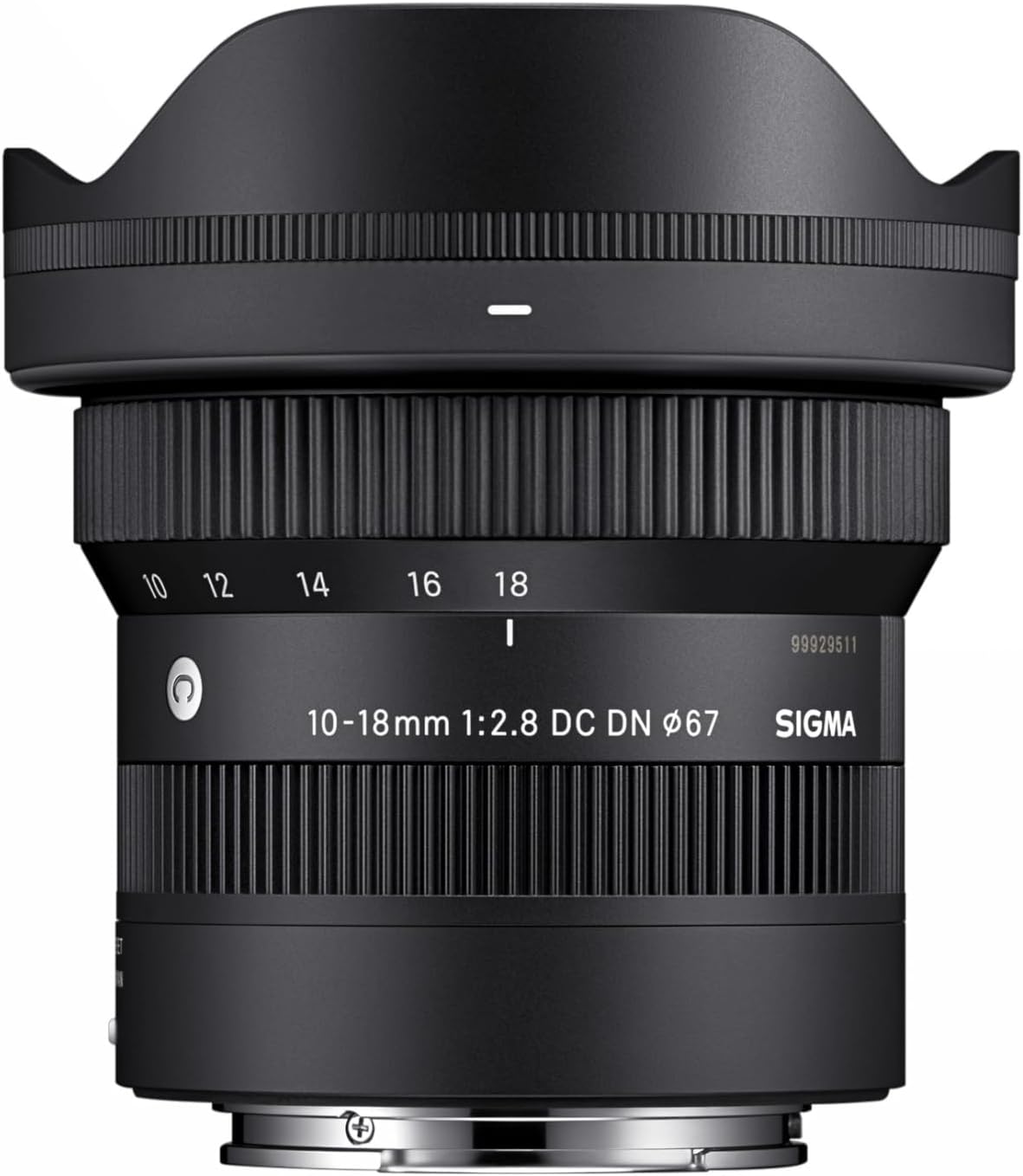 Sigma Sony E-Mount Lens 10-18mm F2.8 DC DN Zoom Wide Angle APS-C Contemporary Mirrorless Only