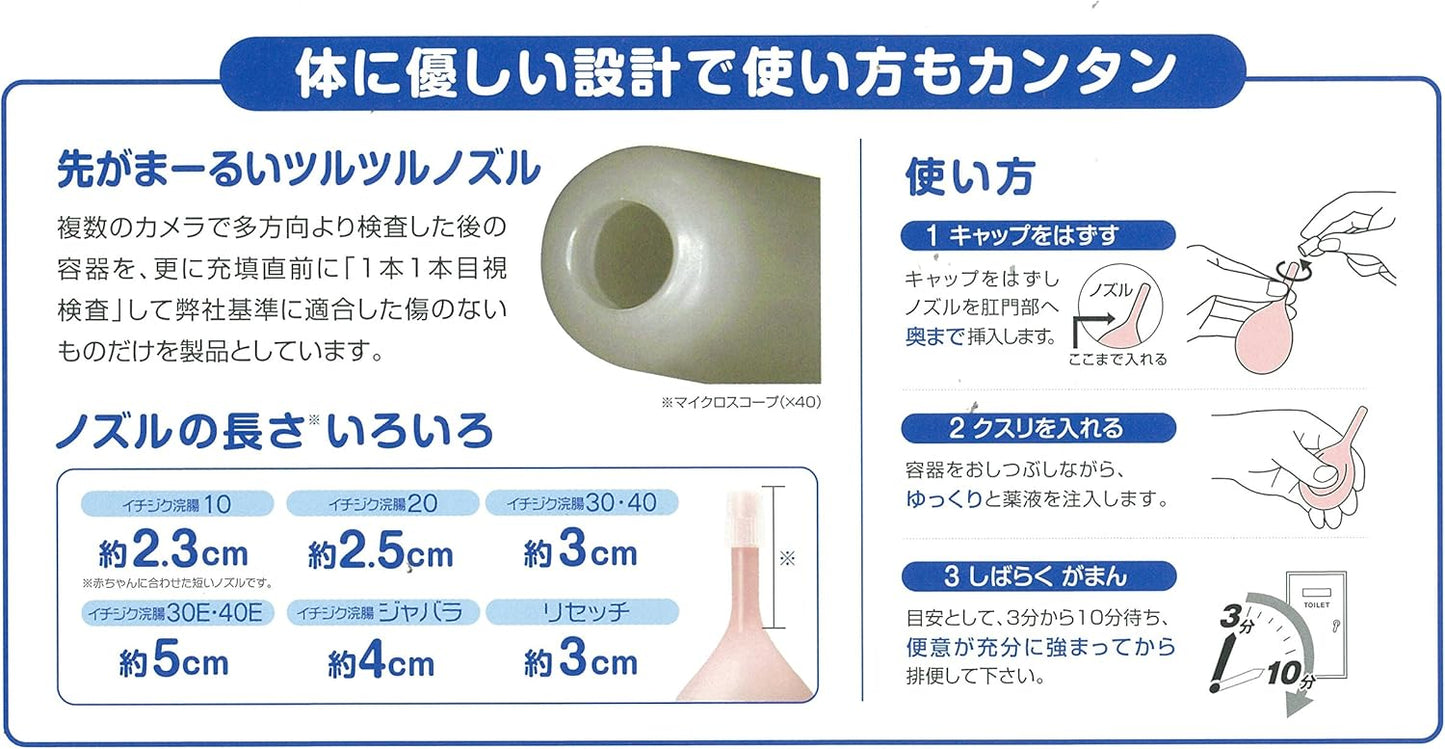 【第2類医薬品】イチジク浣腸30 30g×30個入(5個入×6箱)