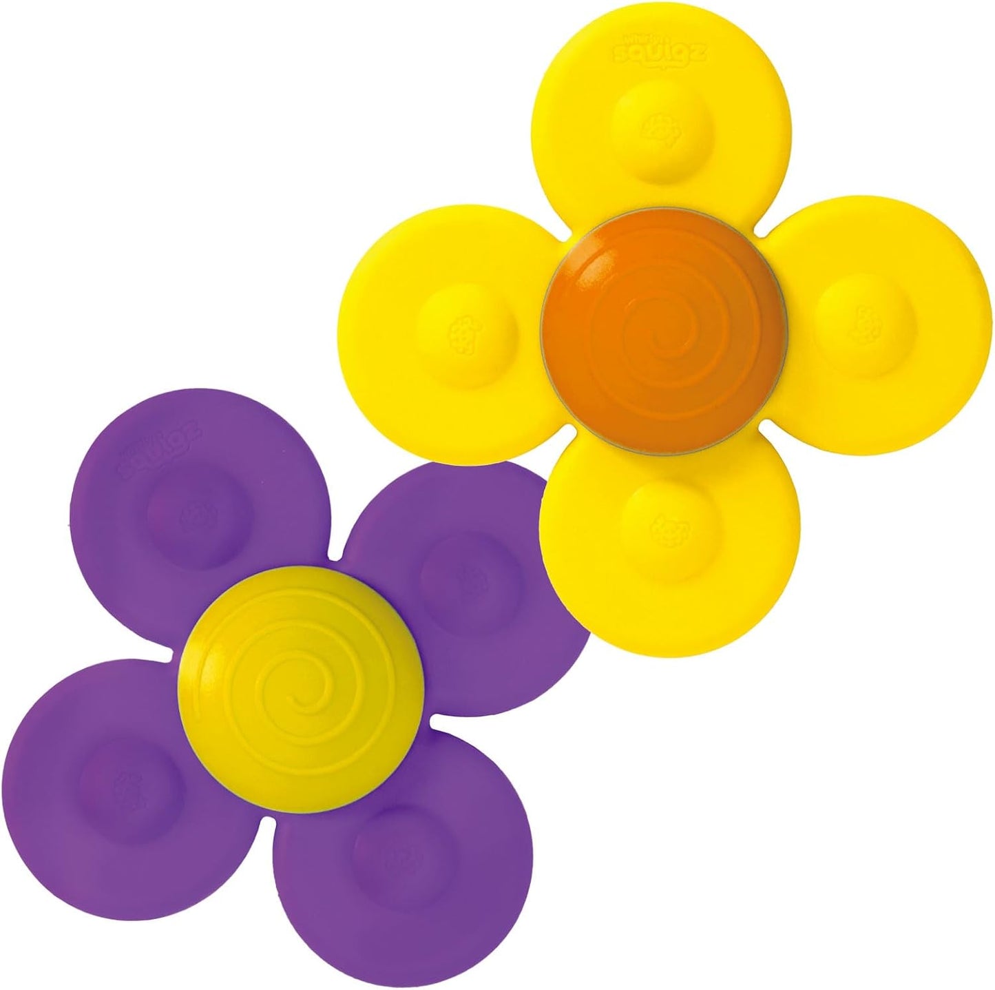 Fat Brain Toys Wary Squigz Set of 2 (Limited) Baby Toy, Teething Teether, Includes Suction Cup, Genuine Product