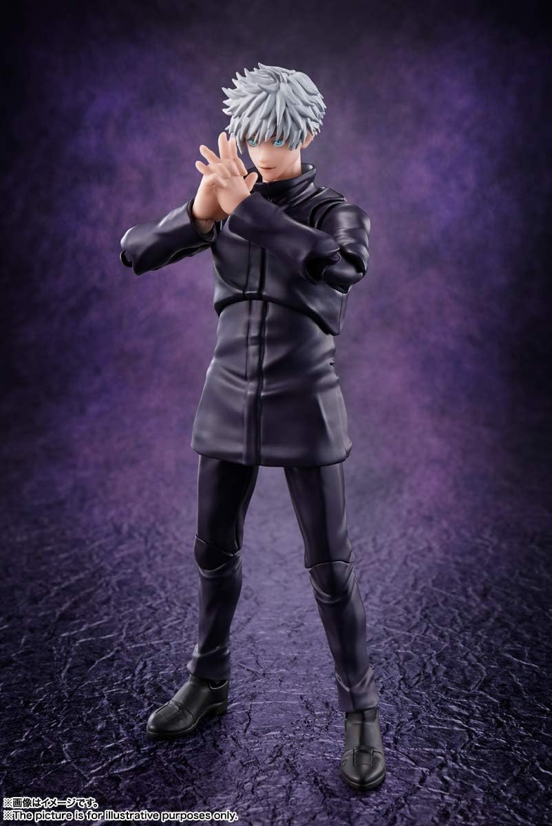 S.H. Figuarts Battle of Magical Wars, Satoru Gojo, Approx. 7.1 inches (180 mm), PVC, ABS, Pre-painted Action Figure BAS61111