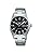 Seiko SRPJ81K1 Men's Wristwatch, Automatic Winding, Hand Winding Included, Overseas Model, Black, Black, Bracelet Type
