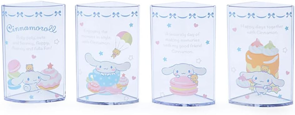 Sanrio 213161 Sanrio Pen Stand, Blue, Saxophone, Plastic, Cinnamoroll, Cinnamoroll, 360 Degree Rotation, Pen Stand, Pen Holder, Cosmetics, Makeup Brush, Tulle, Pet Character