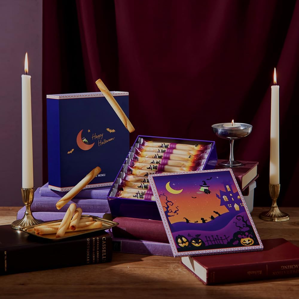 YOKUMOKU Halloween Christmas Gift Sweets Pastry Pastry Assorted Halloween Cigar Pack of 20