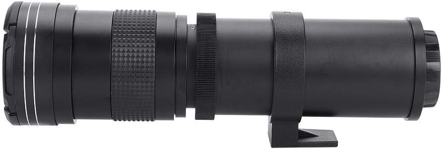 Telephoto Lens, 420-800mm F/8.3-16 Telephoto Lens Manual Zoom Lens for DSLR Cameras (Canon EF Mount)