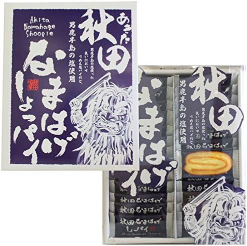 Akita Prefecture Co., Ltd. Akita Namahagesho Pie (28 Pieces)