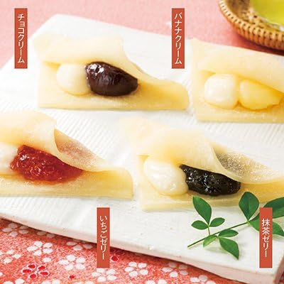Kyoto Souvenir Petit Crepe with Fresh Yatsuhashi (Domestic Travel Japan Kyoto Souvenir)