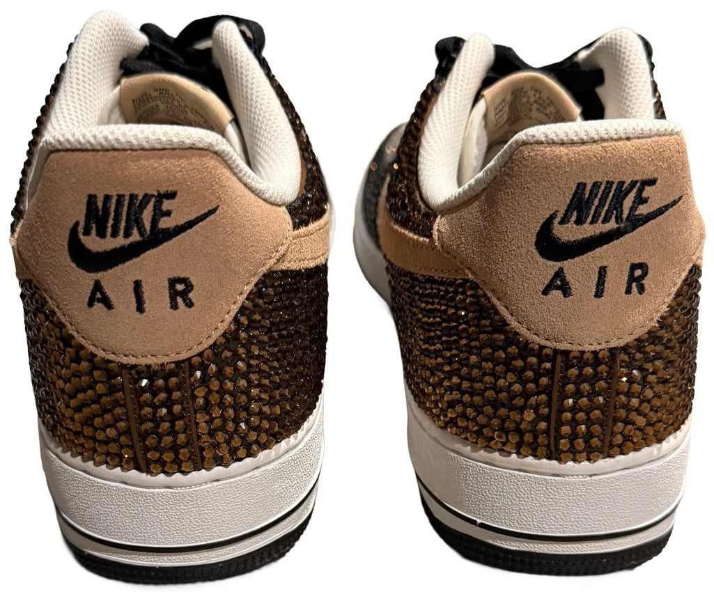 BOSSI 'BLACK COFFEE' RHINESTONE SNEAKER