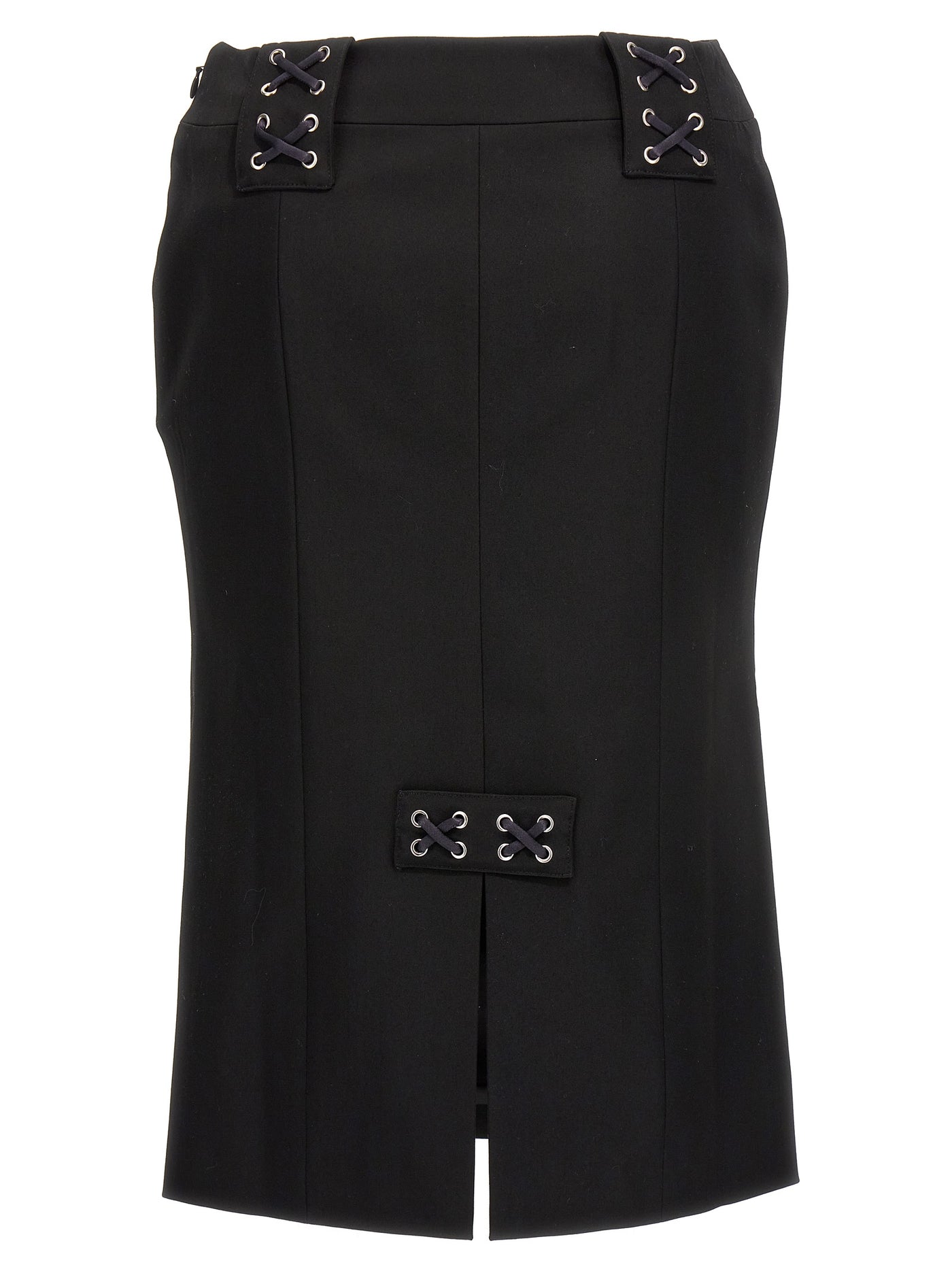 Alessandra Rich アレッサンドラリッチレースアップスカート - Image 2