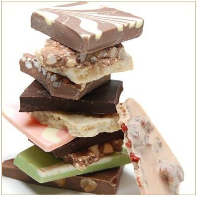Superb Chocolate, 2.2 lbs (1 kg), Cracked Chocolate Lucky Bag