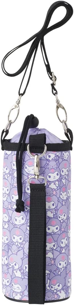 Skater Water Bottle Cover, Water Bottle Case, Bottle Case, Pet Bottle Cover, Kuromi, Sanrio, Multi Size, PVPF7-A