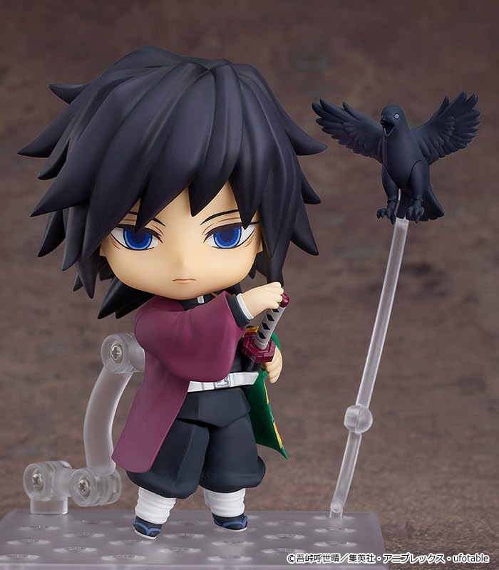Good Smile Company [GOOD SMILE COMPANY] Nendoroid Demon Slayer (鬼滅の刃) Tomioka Giyu Non-Scale Plastic Pre-Painted Articulated Figure Restock