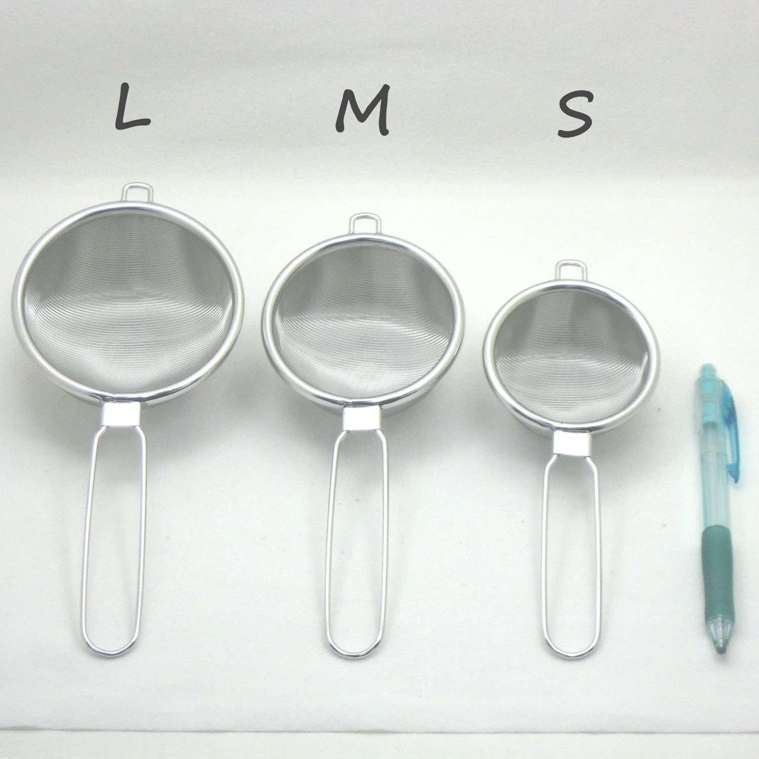 Nagao Tsubamesanjo High Tech Strainer, Large Size, 18-8 Stainless Steel, Tatami Weave, Made in Japan