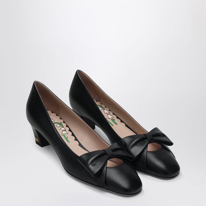 Valentino ヴァレンティーノ・ガラヴァニ・デコレテ・ボウウ・ブラック - Image 2