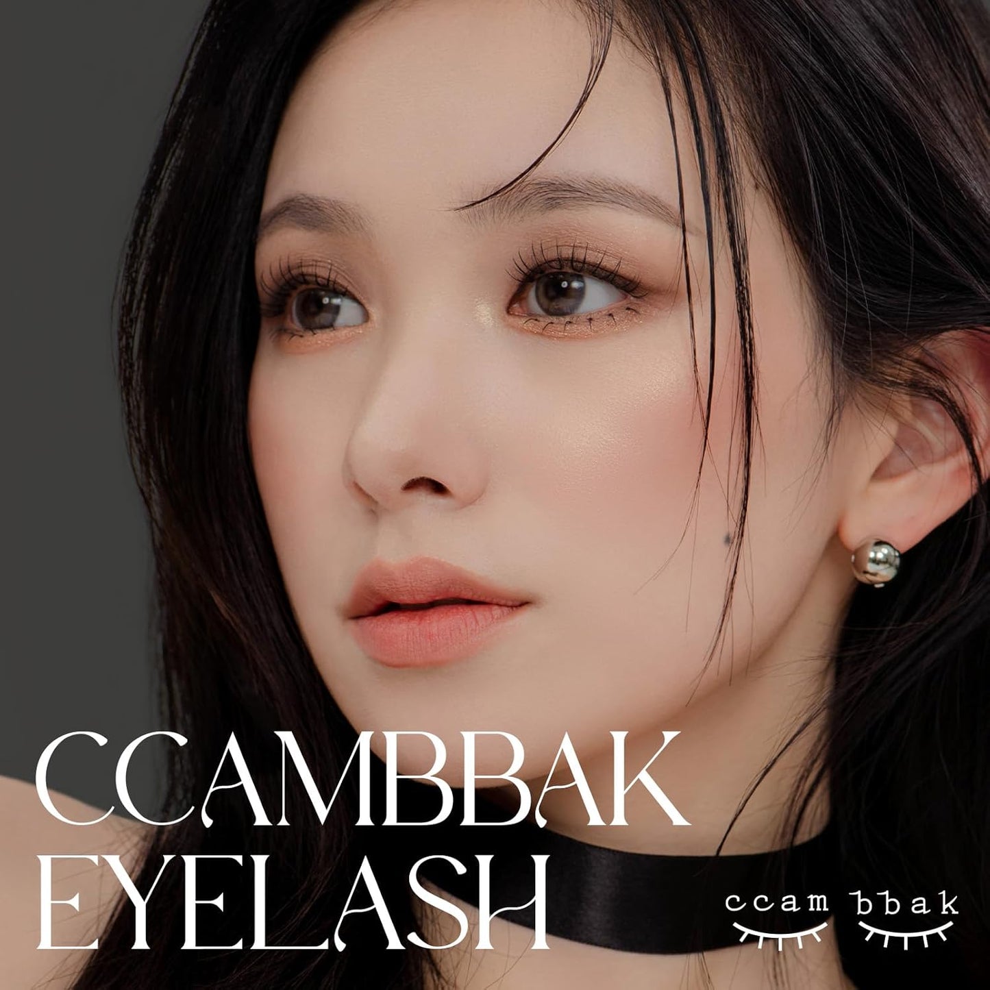 CCAMBBAK Kampak Bold Eyelash Eyelash Extensions Semi-Permanent Idle Type 0.4 - 0.5 inches (10 - 12 mm), Matsueku Self Natural, Popular, DIY False Eyelash (Black, 0.55 inches (12 mm) Bold (Black))