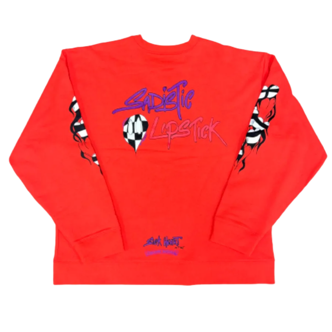 CHROME HEARTS MATTY BOY 'SADISTIC LIPSTICK' CREWNECK