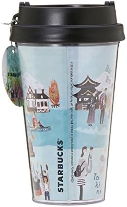 STARBUCKS スターバックス スタバ 日本限定 長野限定のタンブラー リニューアルデザイン 大自然 温泉 サル 猿 日本アルプス 山 長野 nagano 地域限定 ご当地限定 グリーン 緑 タンブラー マイボトル 12oz/355ml