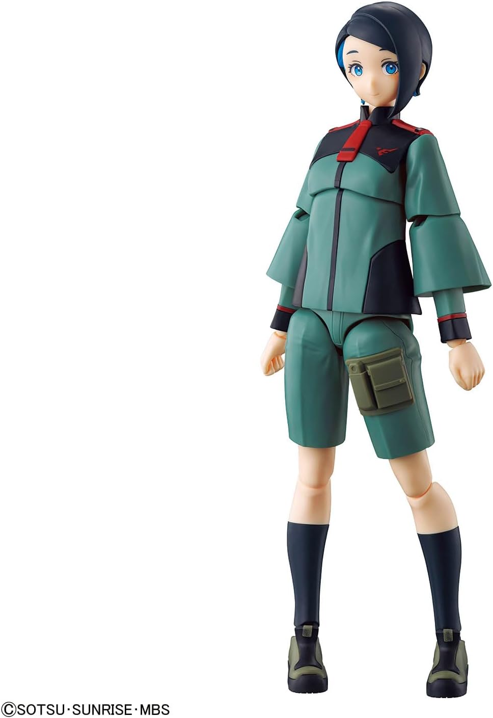 Bandai Spirits Figure-Rise Standard, Mobile Suit Gundam, Mercury Witch Nika Nanaura, Color-coded Plastic Model