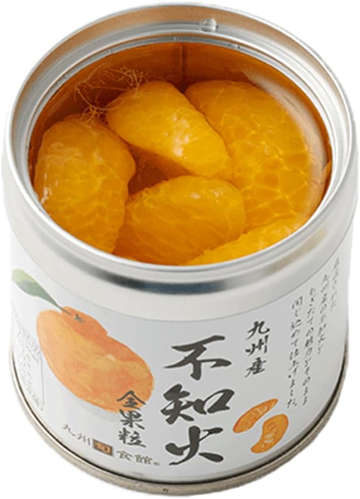 Kyushu Shun Shokan, Domestically Produced, Large Grain, Canned Fire, Set of 12, Produced in Kumamoto Prefecture, Tangerine, Fruits, Canned Fruits, Assorted, Luxurious, Gift, Mid to the Heat