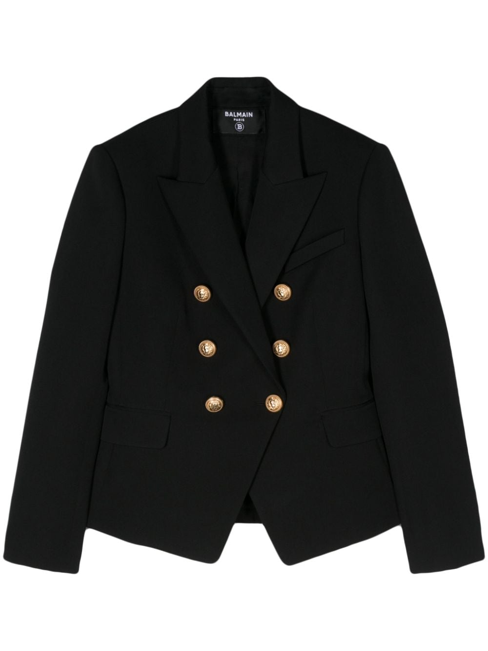 Balmain バルマンウールダブル胸部ジャケット - Image 2