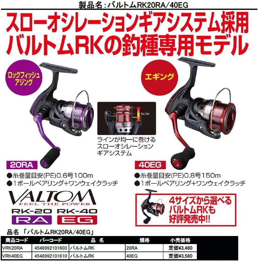 PROX Baltom RK 20RA VRK20RA Aging Spinning Reel