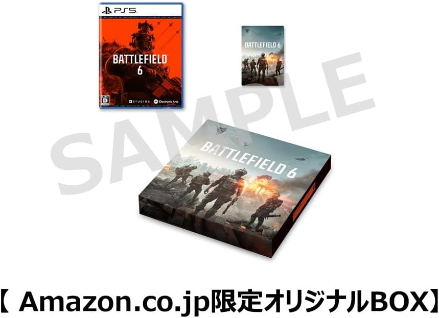 Battlefield™ 6 ファントムエディション（バトルフィールド6） 【同梱物】Battlefield Proトークン & ファントムXPブーストセット & ファントムパック 【予約特典】DLC「トゥームストーンパック」 同梱 【限定】オリジナルBOX入り ＆ 記念カード 同梱 - PS5