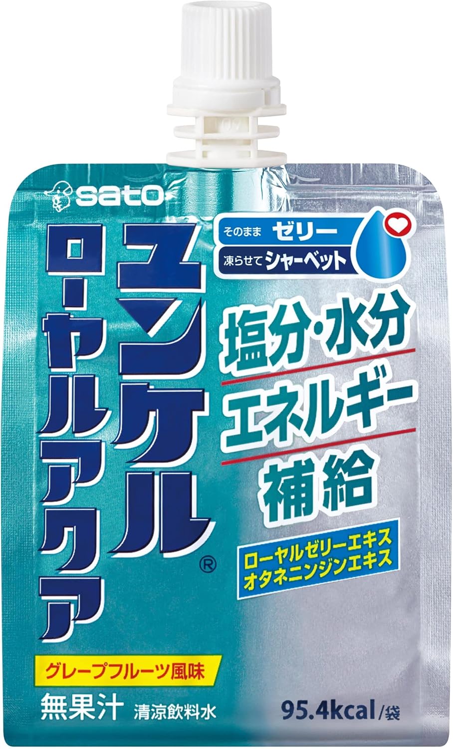Yunkel Royal Aqua 6 Pack (6.3 oz (180 g) x 6 Packs) (Hydration and Heatstroke Prevention)
