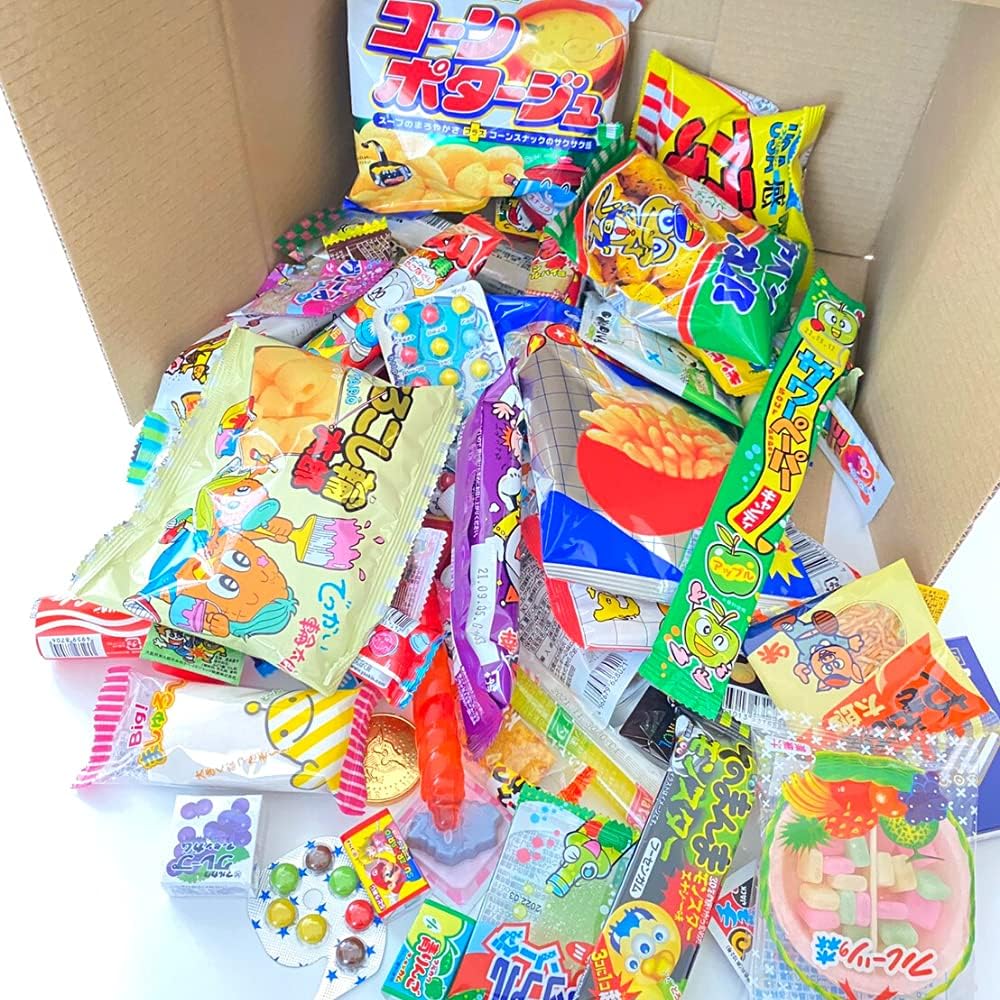 Dagashi Assortment, 80-Piece Set