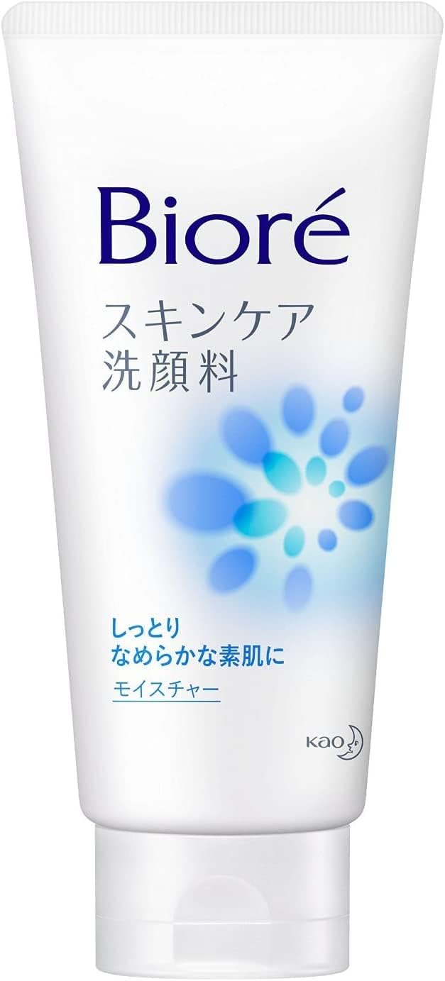 Biore Skin Care Facial Cleanser, Moisture 4.6 oz (130 g), Set of 3, 4.6 oz (130 g) x 3