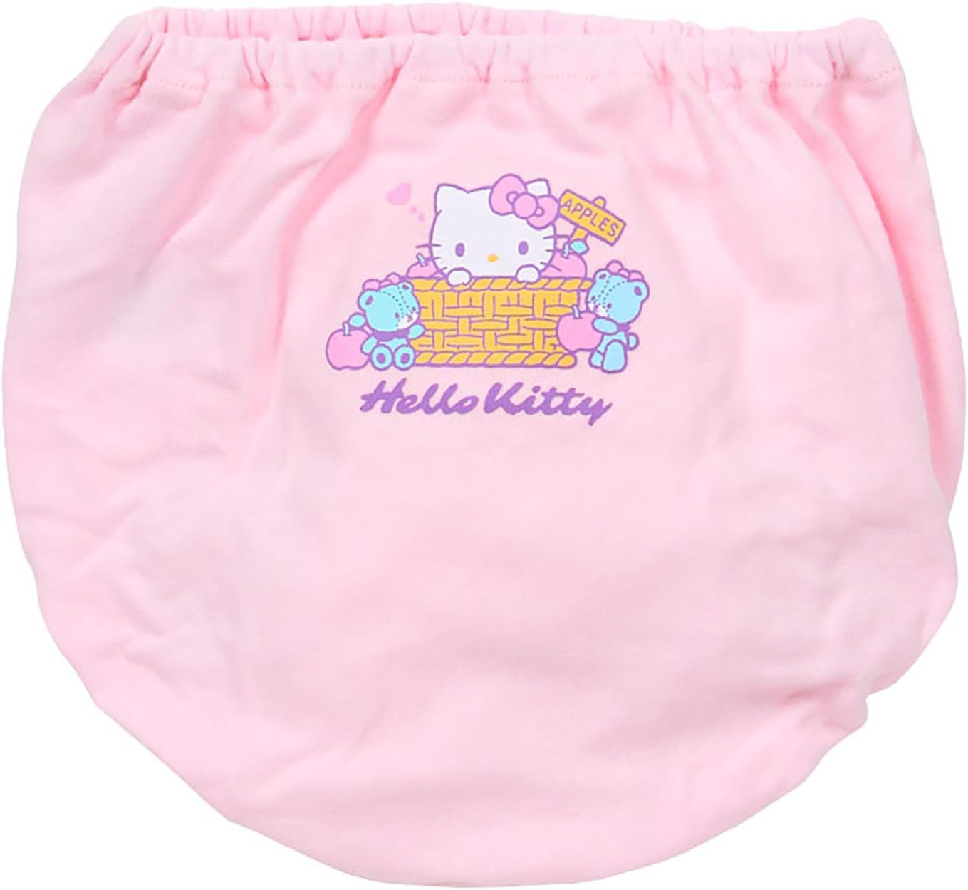 Sanrio 153745 Kids Shorts, Set of 3, Hello Kitty Apple, 47.2 inches (120 cm), 100% Cotton, With Name