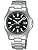 Seiko SBPN067 Solar Quartz Men's Wristwatch, Silver, Black, Bracelet Type