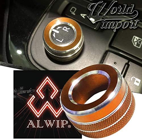 Mirror Switch Aluminum Cover (Orange)
