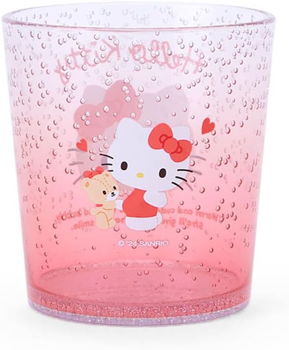Sanrio (SANRIO) Clear Tumbler Hello Kitty, Capacity: 300 ml, 398870