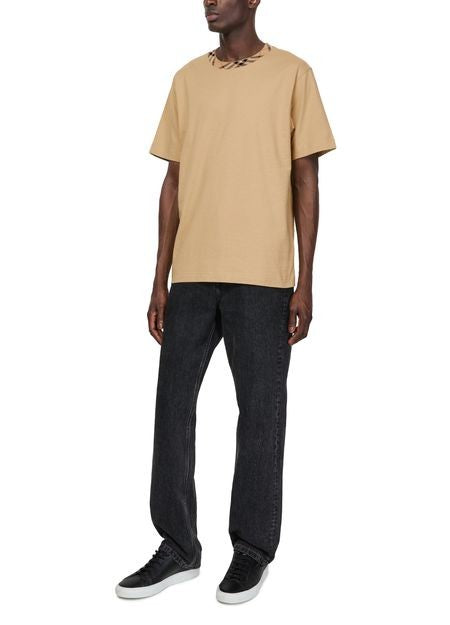 BURBERRY Check cotton t-shirt - Image 2