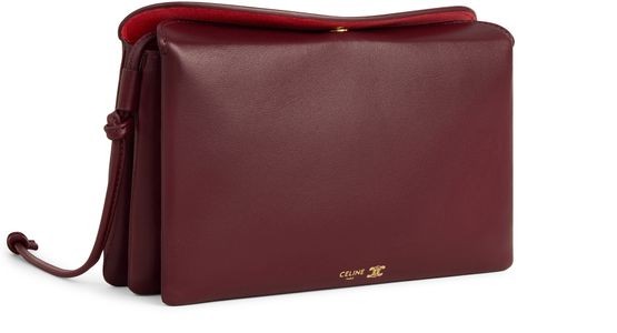CELINE Trio flap in smooth lambskin - Image 2