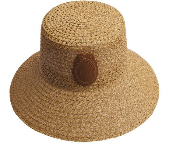 Dioriviera Dior Médaillon Teddy-D Large Brim Hat - Image 2