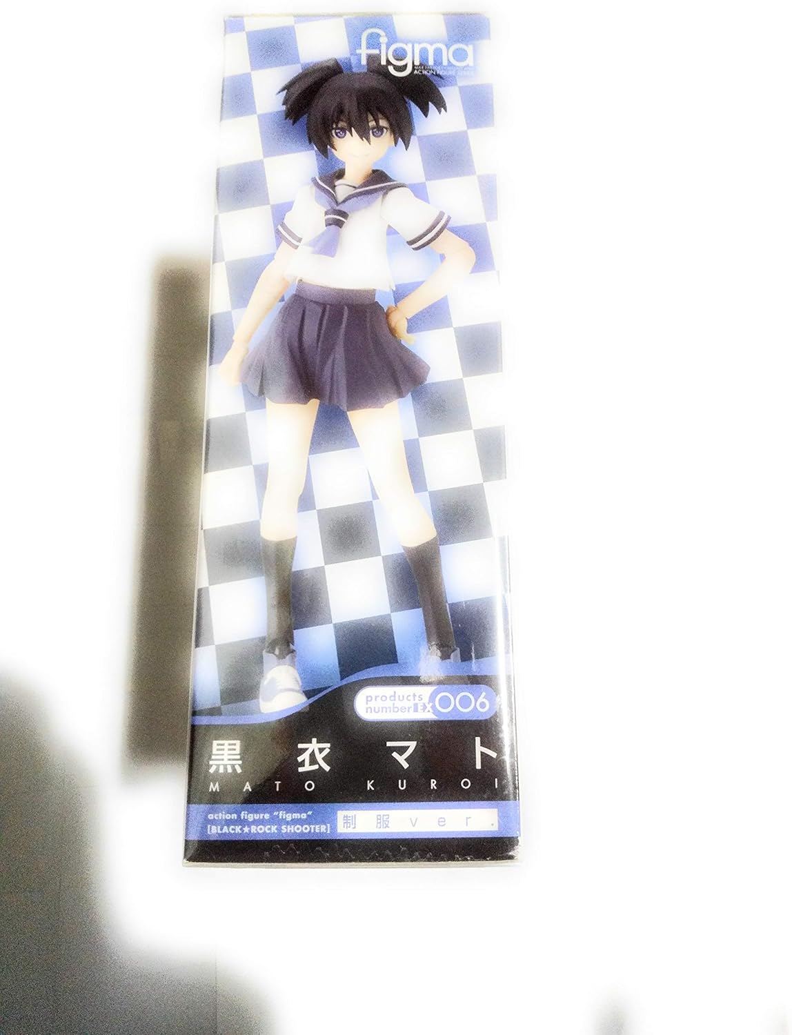ワンフェス限定 figma ブラック★ロックシューター 黒衣マト 制服Ver.
