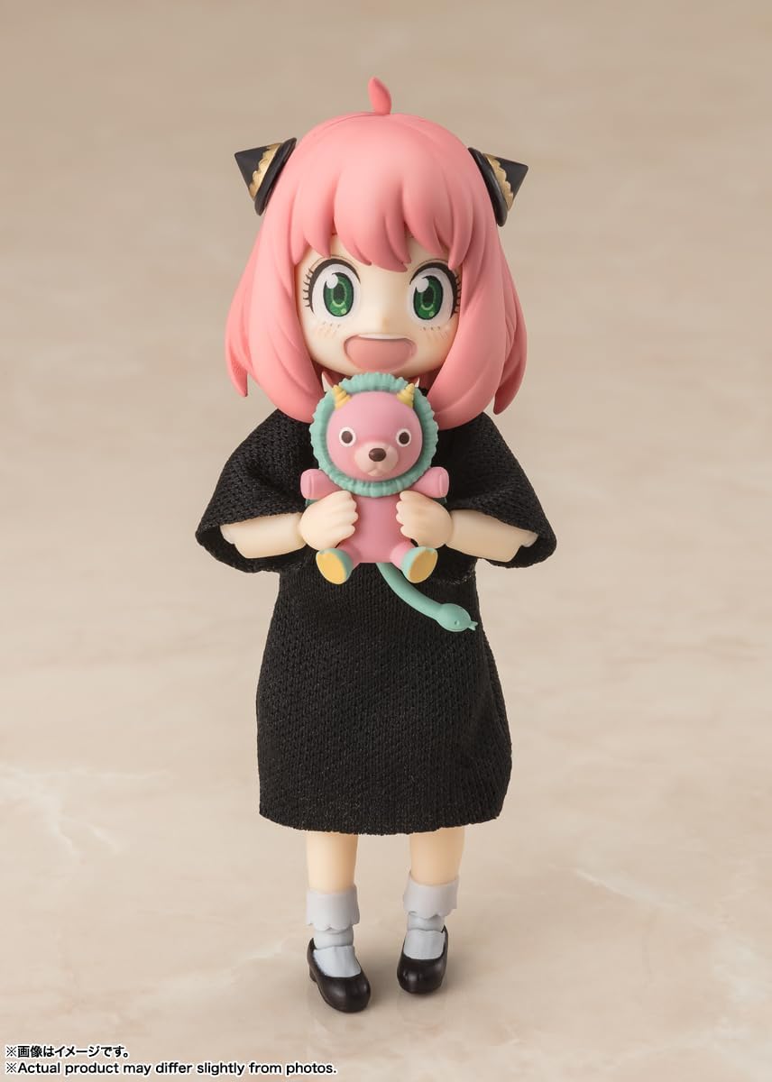 BANDAI SPIRITS S.H. Figuarts SPY x FAMILY Anya Forger Approx. 3.1 inches (80 mm), PVC & Fabric, Pre-painted Action Figure
