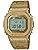 Casio GMW-B5000 RECRYSTALLIZED SERIES Wristwatch, Limited Model: G-Shock 40th Gold, Textured shape