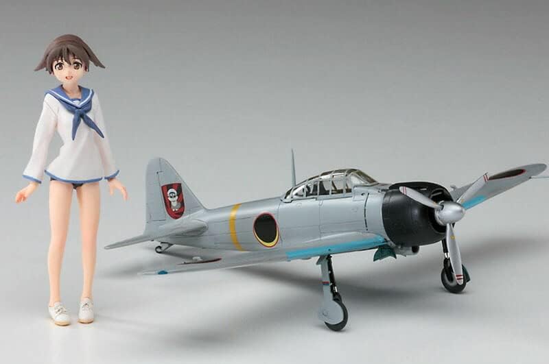 Barchetta 1/72 Strike Witches Miyafuji Yoshika Zero Type Fighter 22 Type [Hasegawa Limited Edition]